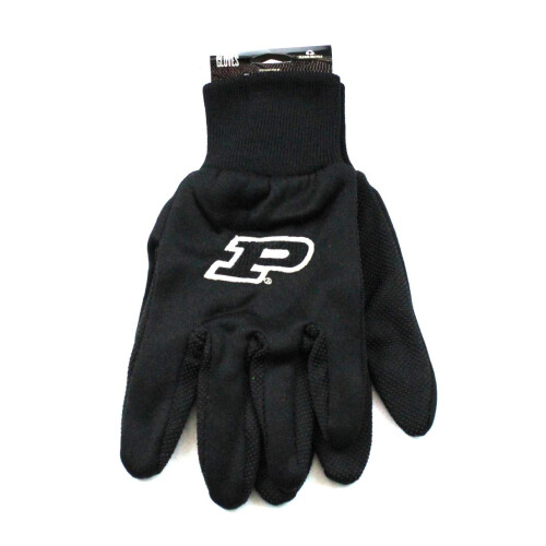 NCAA Purdue Boilermakers Gants bicolores Noir/Gris