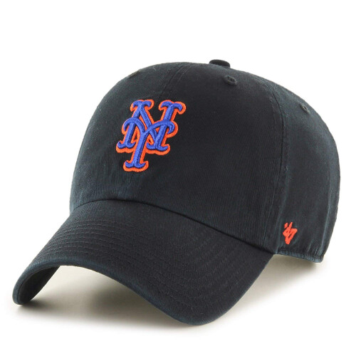 '47 New York Mets Clean Up Kaps MLB Svart/Blå/Orange