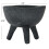 Creatieve Co-Op Boho Terracotta Plantenbak Mat Zwart 4