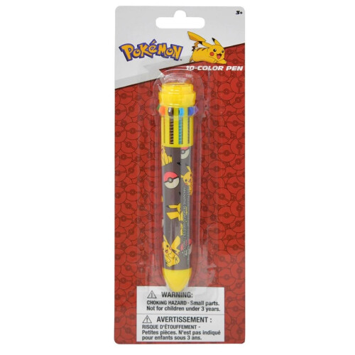 Pokémon Penna retrattile multicolore Pokemon Pikachu 10-1 2