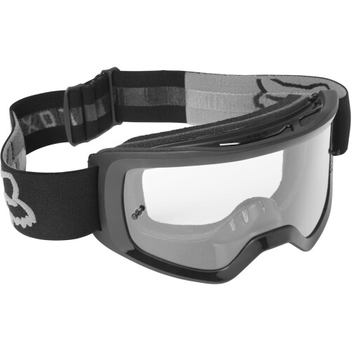 Fox Racing Main Motocross Goggle, STRAY Zwart - Heldere Lens