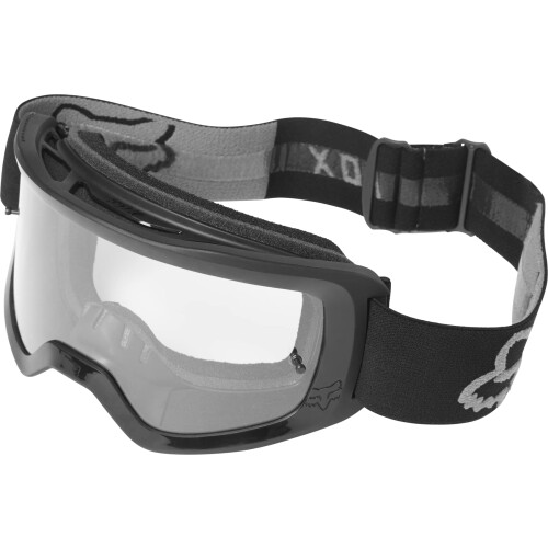 Fox Racing Main Motocross Goggle, STRAY Zwart - Heldere Lens 1