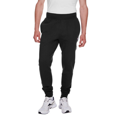 Champion Pantaloni da jogging Champion Reverse Weave da uomo S NERI