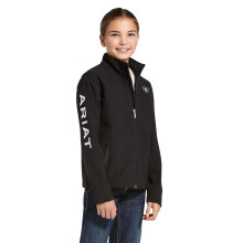 ARIAT Girls New Team Softshell Black Medium