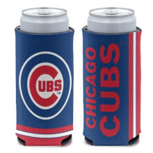 Wincraft MLB Chicago Cubs Slim Can Cooler Team Colors One Size