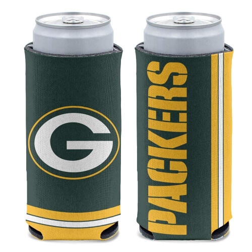 Wincraft NFL Green Bay Packers Slim Can Cooler, Teamfarben, Einheitsgröße