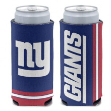 Wincraft NFL New York Giants Slim Can Cooler Team Colors One Size