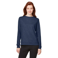 PUMA Dames Cloudspun Crewneck, Navy Blazer Heather, XX-Large
