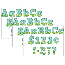 Risorse create dall'insegnante Confezione combinata di lettere in grassetto Lemon Zest da 4"""" 230 per confezione 3 confezioni