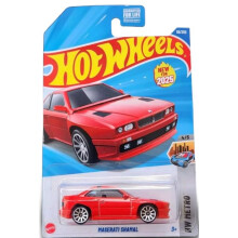 Hot Wheels Maserati Shamal [Rosso] HW Metro 4/5 Scala 1:64 Pressofuso