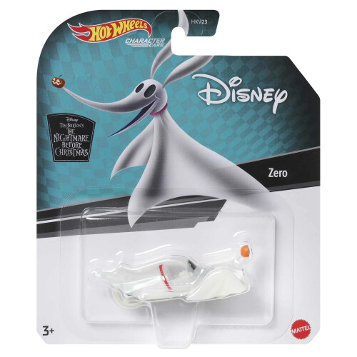 Hot Wheels Hot Wheels Disney Zero Character Car 1:64 Scale The Nightmare Before Christmas