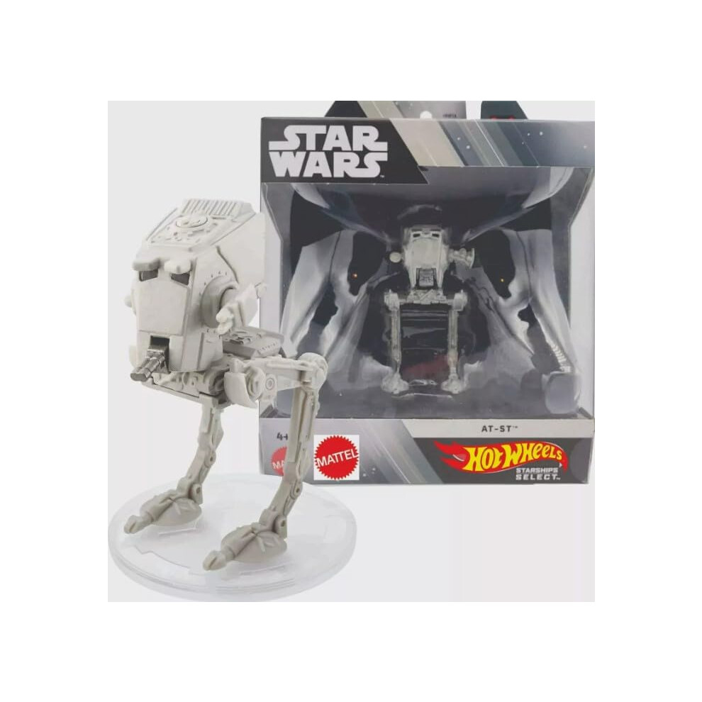 Hot Wheels Star Wars Starships Select At-St #29, 1:50 Scale Premium Die-Cast Vehicle