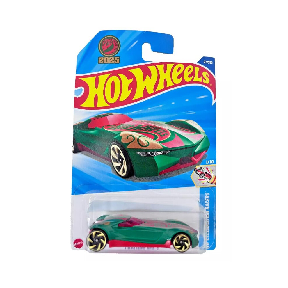 Hot Wheels Twin Mill Gen-E Celebration Racers Series 1:64 Scale Diecast Car