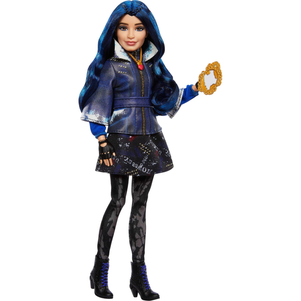 Mattel Descendants Evie Isle Of The Lost Tenth Anniversary Fashion Doll With Removable Outfit Accessory & Bendable Joints Inspired By The Movies