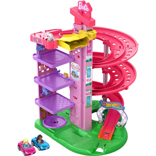 Hot Wheels Hot Wheels Racerverse Barbie Set, 4Y+, JDD65