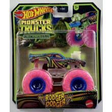 Hot Wheels Monster Trucks Glow in The Dark Camion in scala 1:64 (Rodger Dodger)