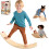 Fisher-Price Fisher-Price Tábua de Equilíbrio Montessori de Madeira, 31,7 polegadas, Selos de Excelência 1