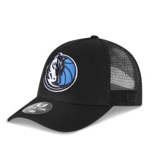 Ultra Game NBA Offizielle Jugend 8-20 Snap Back All Around The World Trucker Baseball Cap Hat Dallas Mavericks Schwarz 1GRÖSSE