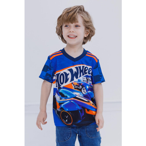Hot Wheels Hot Wheels Little Boys 2 Pack Athletic T-Shirts R?d/Bl? 7-8 2