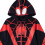 Marvel Marvel Miles Morales Spider-Man Disfraz con Capucha para Niños 2