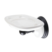 Kingston Brass BA1116MB Porte-brosse dents et gobelet victorien Noir mat