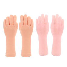 2 Paar Silikon-Feuchtigkeits-Handschuhe bei trockener Haut