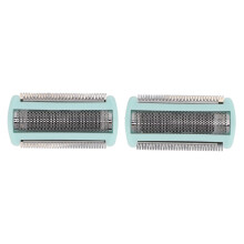 2pcs Foil Head Electric Trimmer Replacement Heads Wet Dry Use