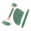 (Green jadestone) Jadestone Roller Gua Sha Set Groen 4