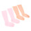 2x Long Silicone Moisturizing Socks 3