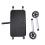 Adjustable Walker Rest Seat Soft Padded Black Cushion Alloy Wheels 1