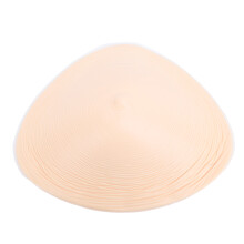 (Size 3 for 75C 80A 85A Bra) Silicone Triangle Breast Form Mastectomy Prosthesis