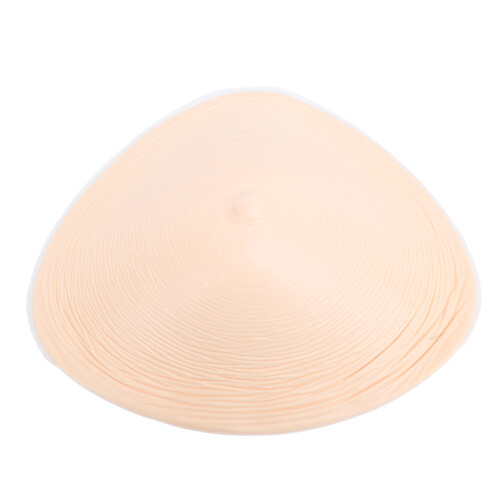 (Size 3 for 75C 80A 85A Bra) Silicone Triangle Breast Form Mastectomy Prosthesis
