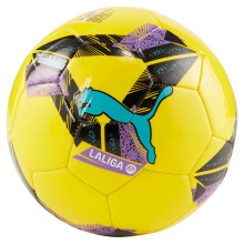 Bola de Futebol Mini PUMA Unissexo ORBITA LALIGA, Amarelo-Pelé AH24, Mini