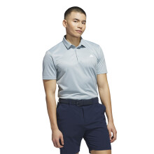 adidas herenpoloshirt met allover print Wonder Blue F23/Zilvergroen S23 Large