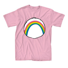 Care Bears Classic Cheer Bear Kostuum Unisex Volwassen T-shirt (Roze,XXXL)