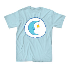 Troetelbeertjes Klassiek Bedtime Bear Kostuum Unisex Volwassen T-shirt (Licht Turquoise Medium)