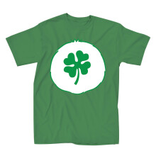 Care Bears Classic Good Luck Bear Kostuum Unisex Volwassen T-shirt (Groen, Groot)