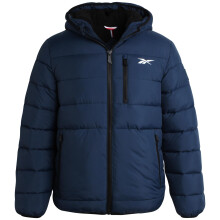 Reebok Heren Winterjas - Zware Sherpa Gevoerde Puffer Parka - Geïsoleerde Ski Jas voor Mannen, Maat Medium, Vector Navy Bl