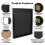 Americanflat Kids Jersey Frame Display Case Lockable - 18x24 Sport Shadow Box 3