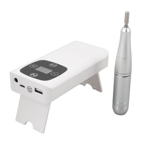 2-in-1 Akku-Nagelfeile 45000U/min mit 9 Perlen 1