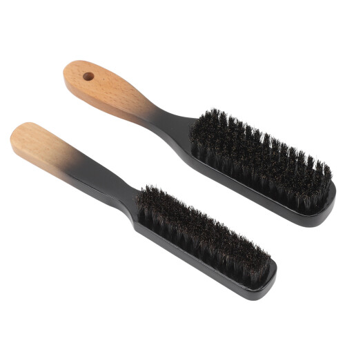 2x Heren Baardborstel Ergonomisch Jeukverlichting 1