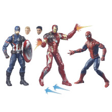 Marvel Legends Captain America: Civil War 15 cm Figur, 3-Pack