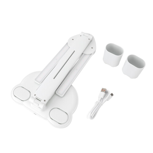 4-Kop LED Bureau Lamp, Opvouwbaar, Dimbaar