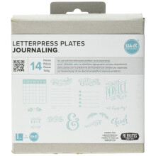 We R Memory Keepers LLPP-3745 Placas de Letterpress para Jornalismo