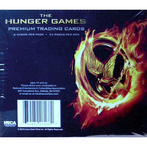NECA Cartas de Comércio Neca Toys - Jogos Vorazes - CAIXA (24 Pacotes) 2