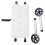 Set Ruote Panca Bagno White Walker Alluminio H8 1