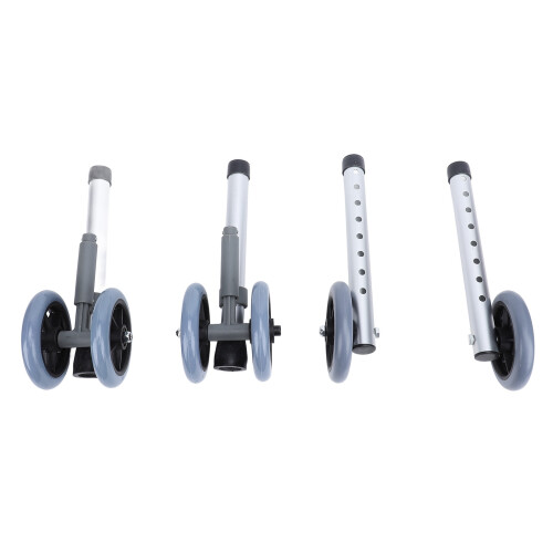 Walker Brake Wheels Replacement Set for Mobility Aid 1
