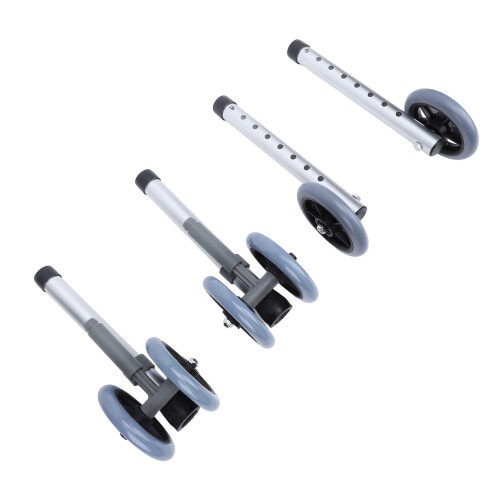 Walker Brake Wheels Replacement Set for Mobility Aid 2