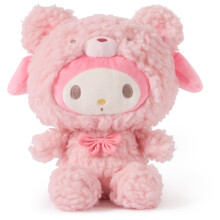 GUND Sanrio Officile Hello Kitty en Vrienden My Melody Caf Latte Teddybeer Pluche, 10 cm