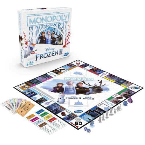 Hasbro Hasbro Disney Frozen II Monopoly (Bilingόe - Inglιs/Francιs) 2